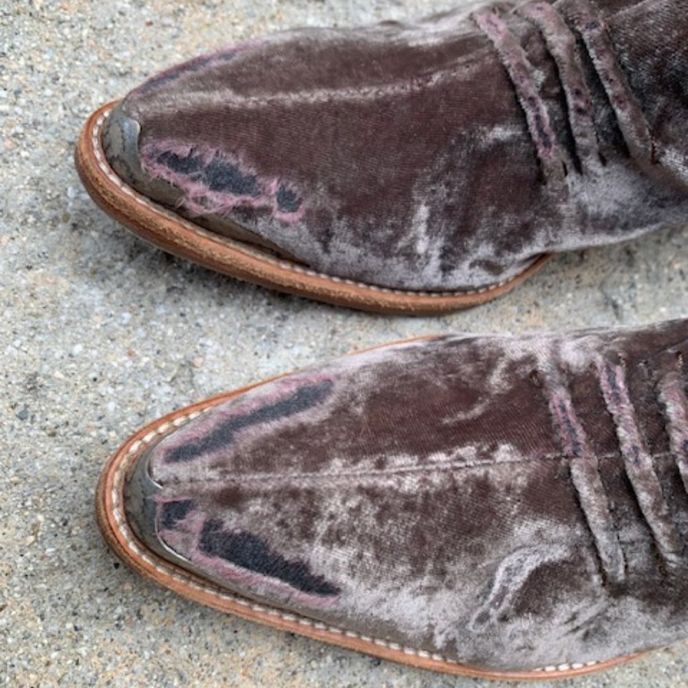 Free People Barbary Destroyed Boot in Champagne - Size 38 - Picture 4 of 7
